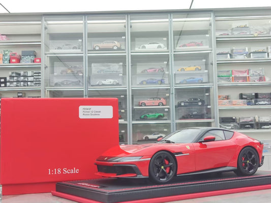 MR 1/18 Ferrari 12 Cilindri Racing Red FE043F