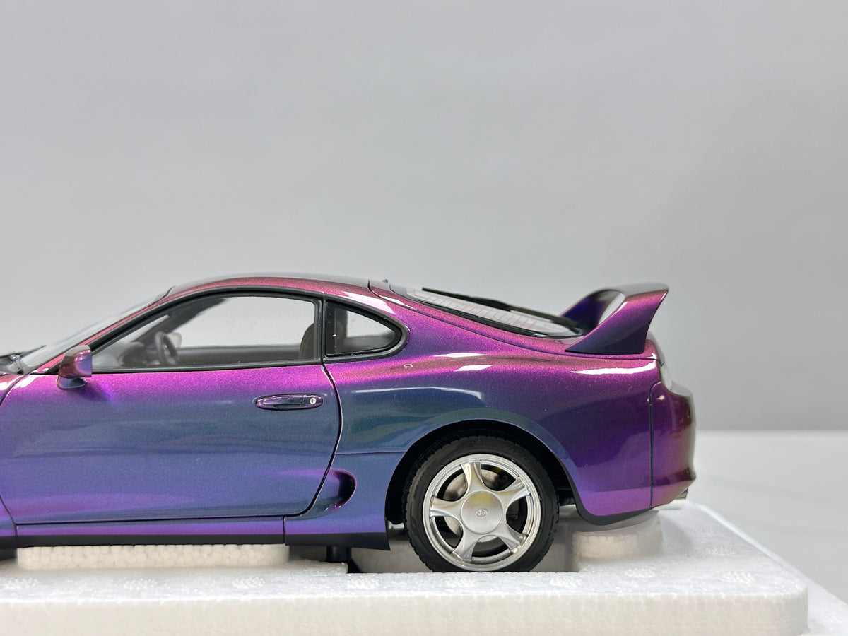 LCD 1/18 Toyota Supra A80 (Legendary "Ox Demon King") Color-Shifting Purple LCD18020-CH