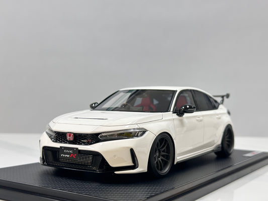 Ignition Model 1/18 Honda Civic Type-R J's Racing (FL5) White IG3935