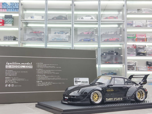 Ignition Model 1/18 Porsche RWB 993 Black IG3625