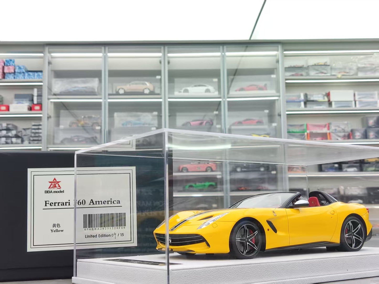 BBA MODEL 1/18 Ferrari F60 America