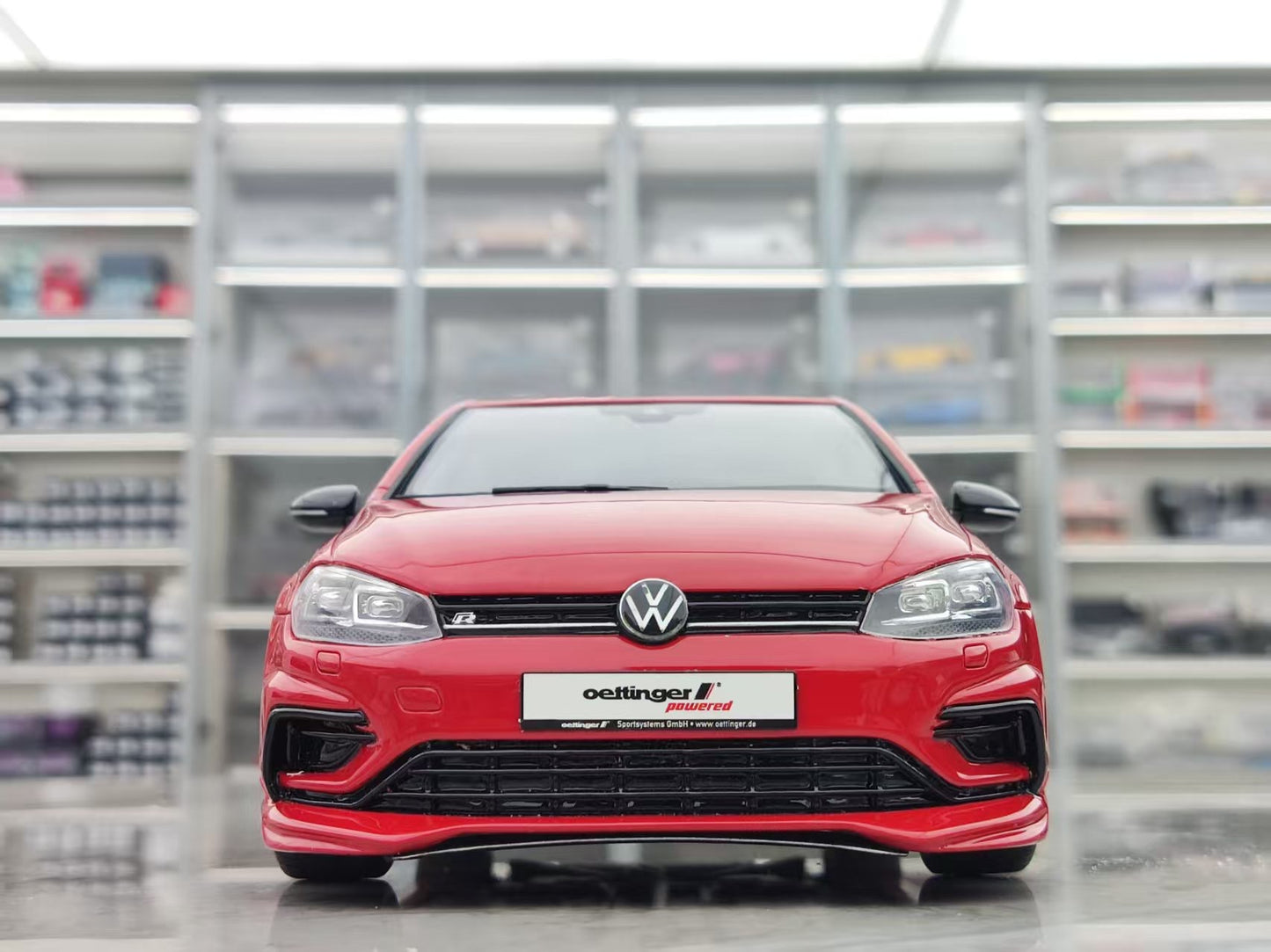 OTTO 1/18 Volkswagen Golf 7.5 Rottinger, Red OT1118