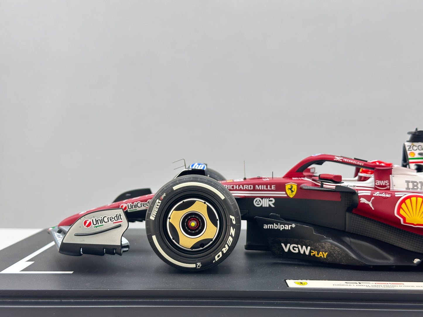BBR 1/12 Ferrari SF25 Monza Livery – Commemorating the 50th Anniversary of Lauda's World Championship (Red) BBR1227D16