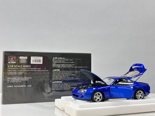 LCD 1/18 Toyota Supra A80 (Blue) LCD18020-BU