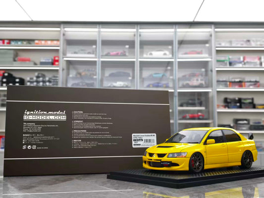 IG 1/18 Mitsubishi EVO MR Yellow IG3837