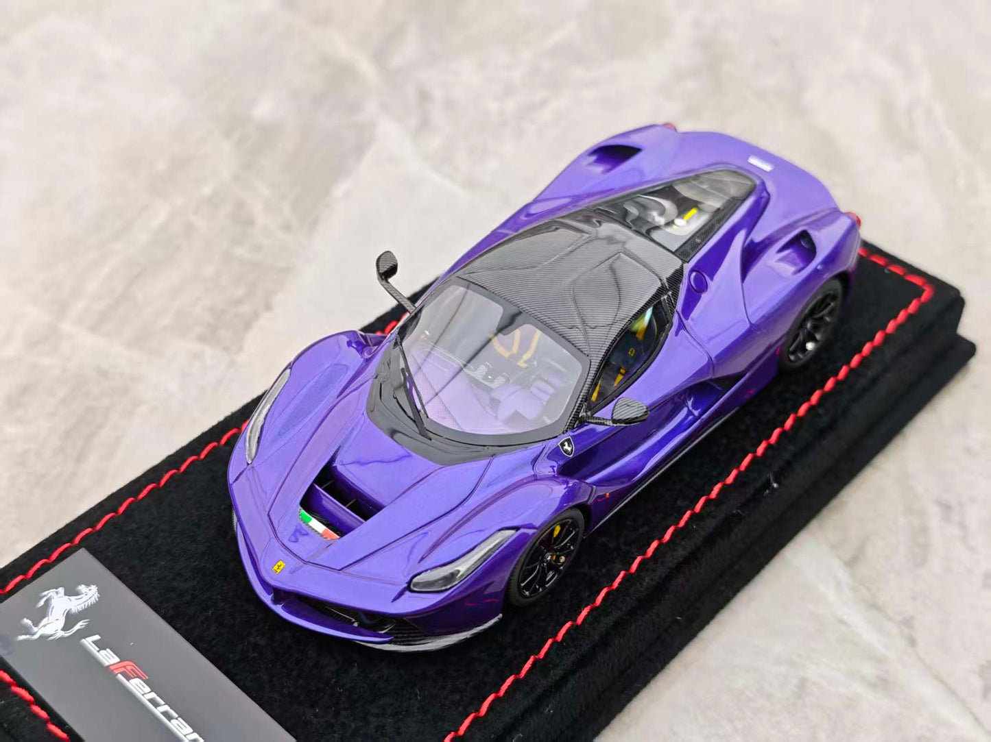 BBR 1/43 Ferrari LaFerrari Arabian Metallic Purple BBRC137DUCH