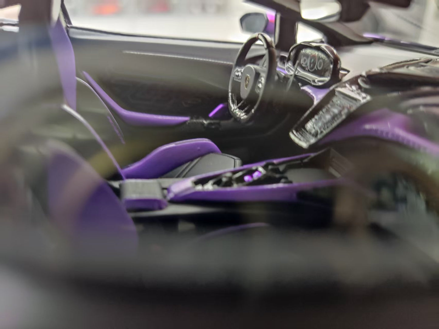 IVY 1/18 Lamborghini Revuelto Opera Unica 60th Anniversary Purple IVY232