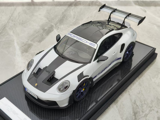 TIMOTHY&PIERRE 1/18 Porsche 992 GT3RS Lap Blue Limited Edition Car Model TP183