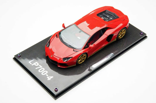 MCM Model 1/18 Lamborghini Aventador Miura Homage resin model (fully opening parts)