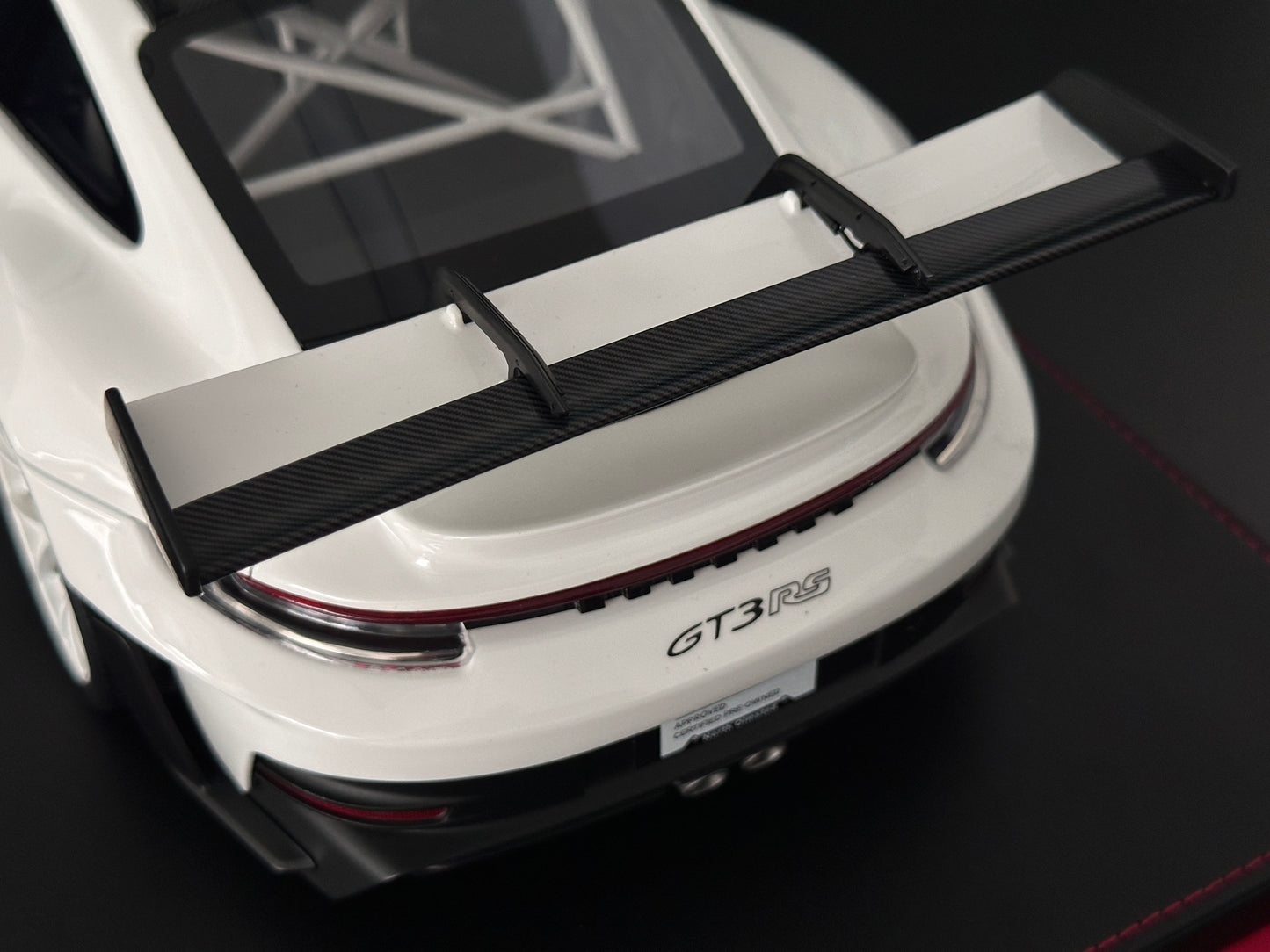 IVY 1/12 Porsche 992 GT3 RS White with White Wheels IVY242