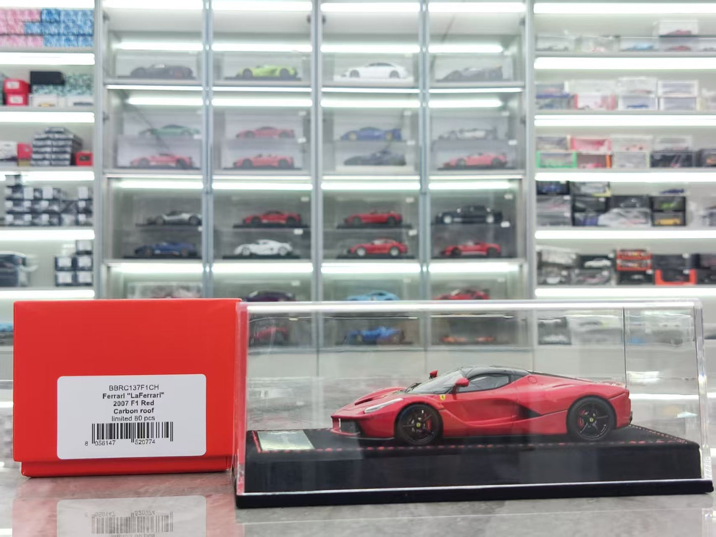 BBR 1/43 Ferrari LaFerrari Metallic Red Resin Model BBRC137F1CH