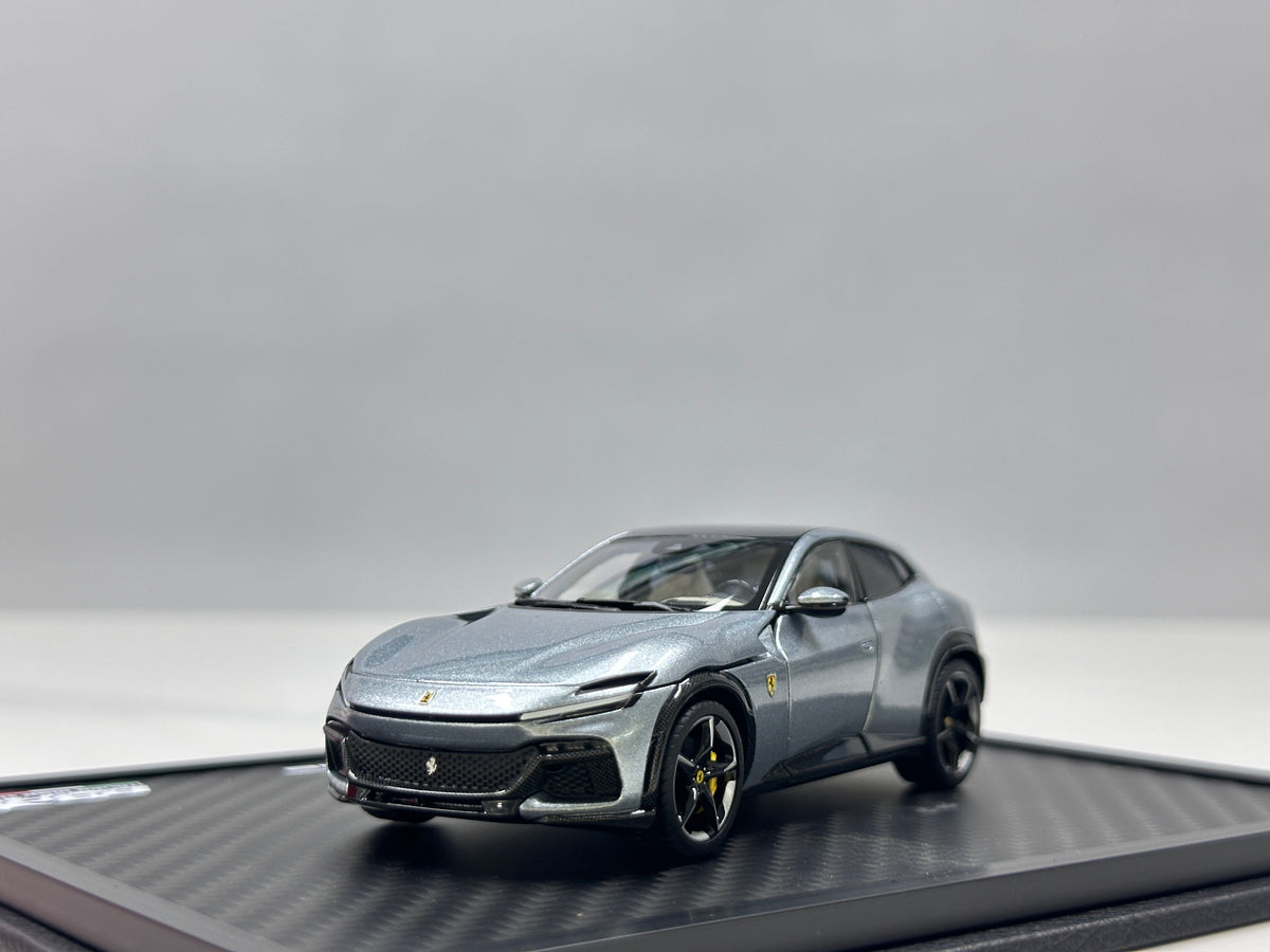 BBR 1/43 Ferrari Purosangue (Panoramic Roof Version) – Titanium Grey – HE43002AST