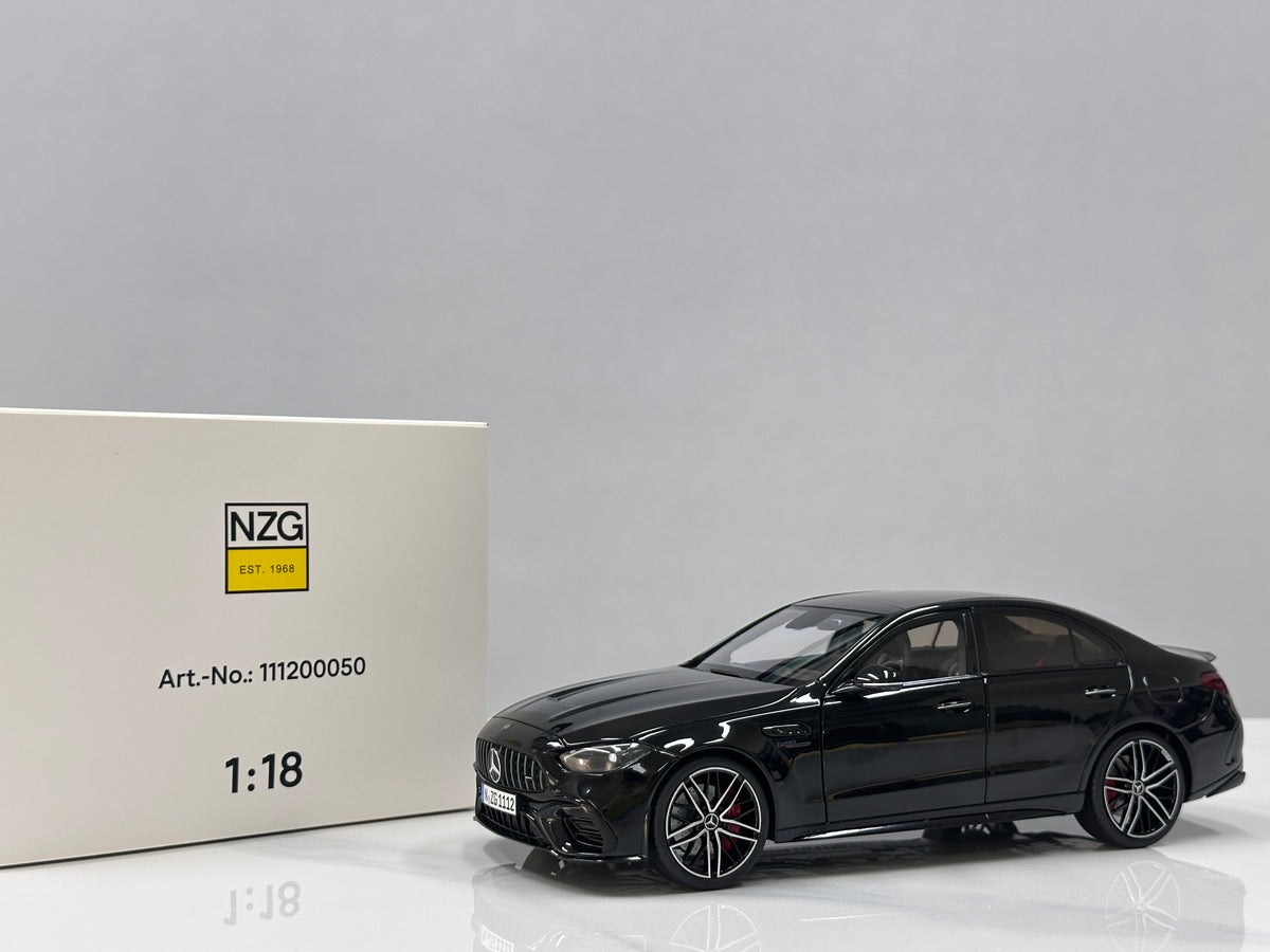 NZG 1/18 Mercedes-AMG C63 S E-Performance Gloss Black (111200050)