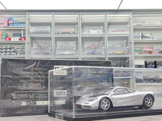 GT Spirit 1/18 McLaren FI ROADCAR Silver CLDC045