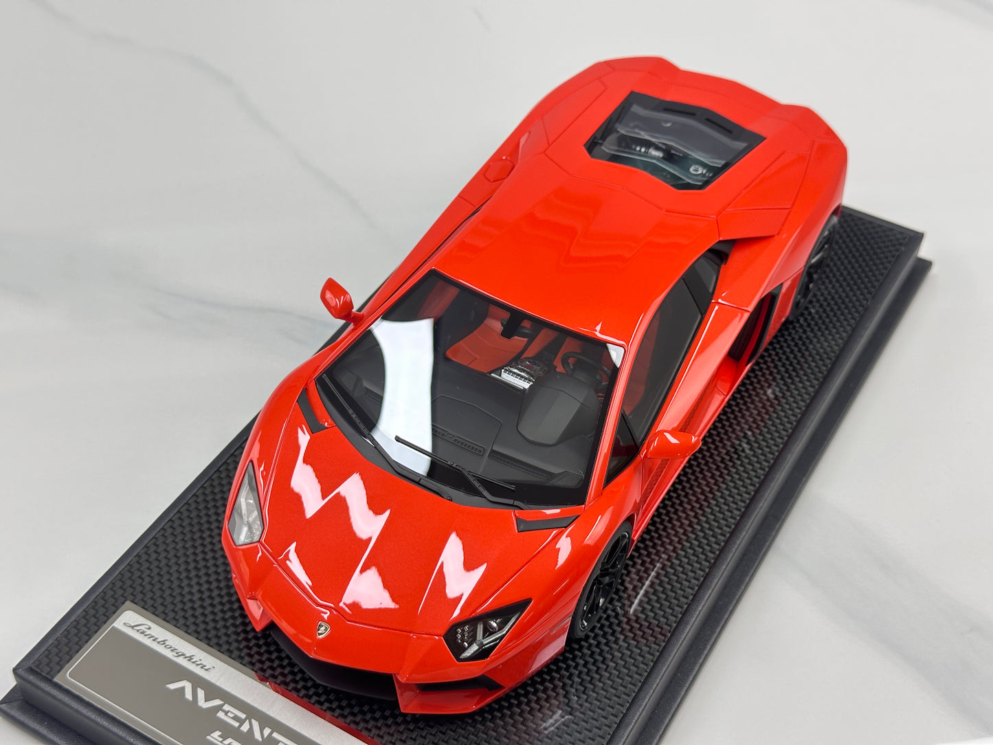 VMB 1/18 Lamborghini Aventador LP700-4 Orange VMB063