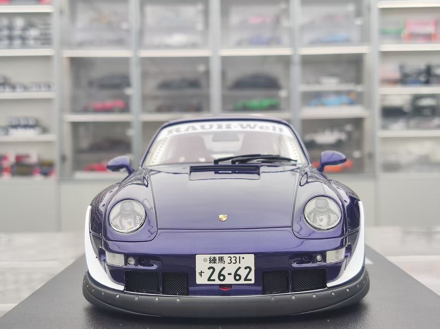 GT Spirit 1/18 Porsche RWB ARMY GIRL Purple GT562