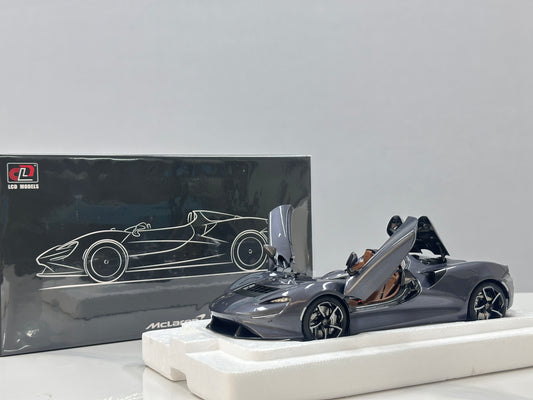 LCD 1/18 McLaren Elva Diecast Model – Metallic Grey (LCD18015-HGM)
