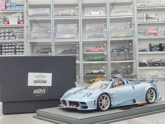 BBR 1/18 Pagani Imola Roadster Light Blue P18250E