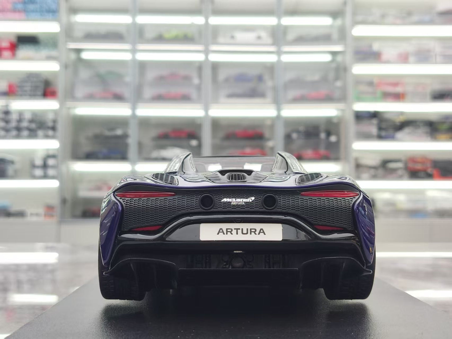 GT Spirit 1/18 McLaren ARTURA SPIDER LANTANA Purple Resin Car Model GT515