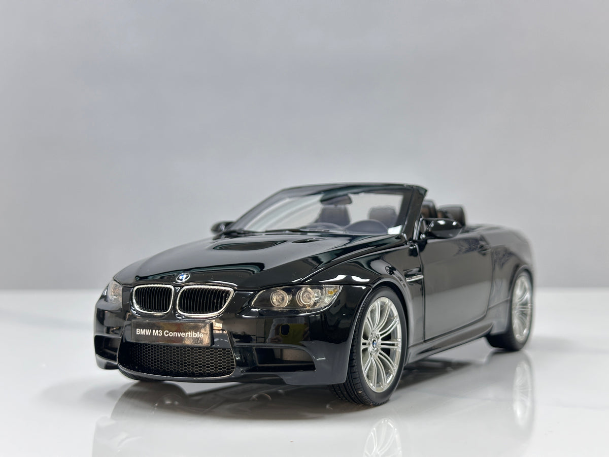 KYOSHO 1/18 BMW M3 Convertible (E93M) Black 08738BK