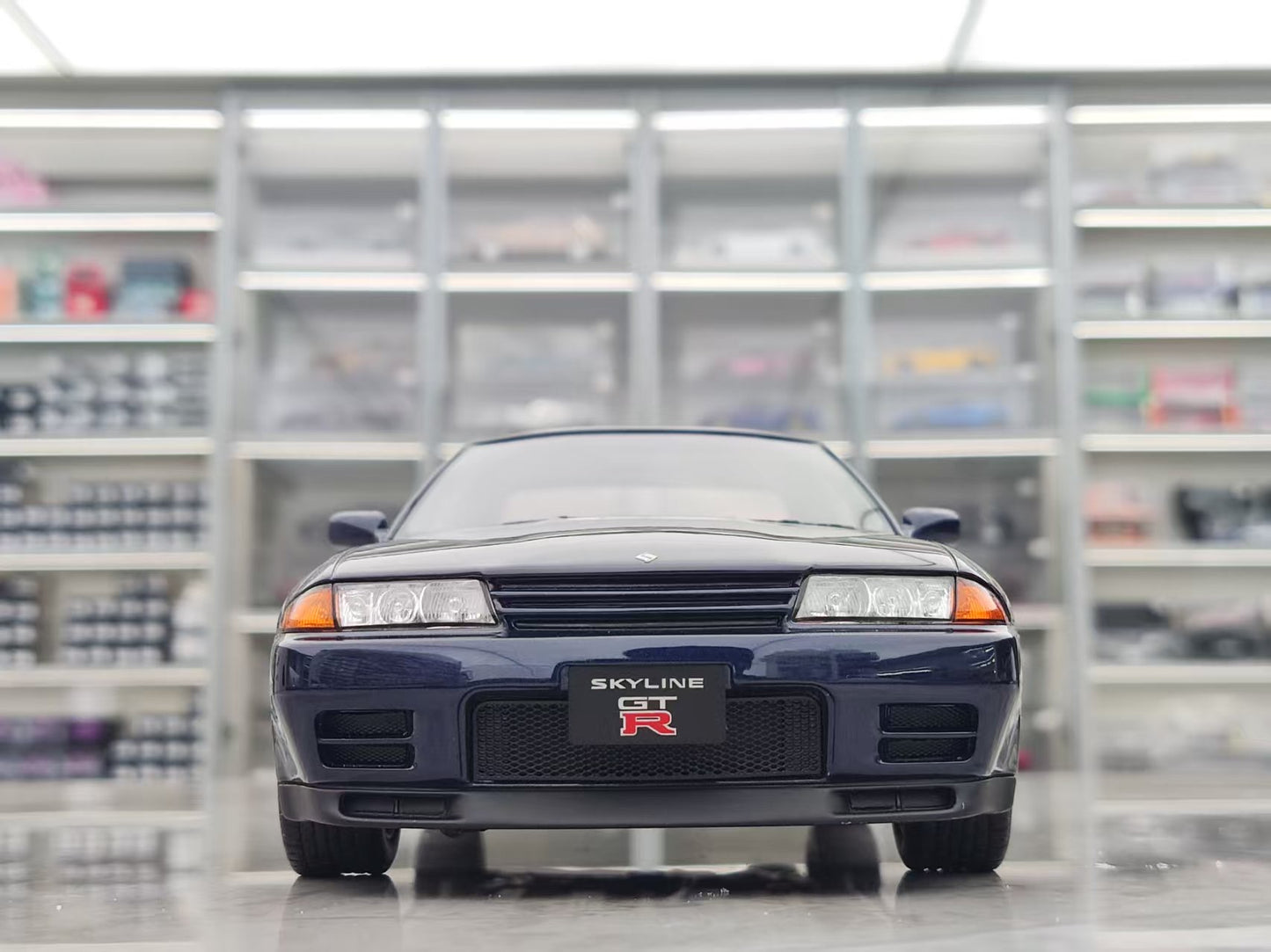 OTTO 1/18 Nissan Skyline GT-R (BNR32) Pearl Blue OT1199