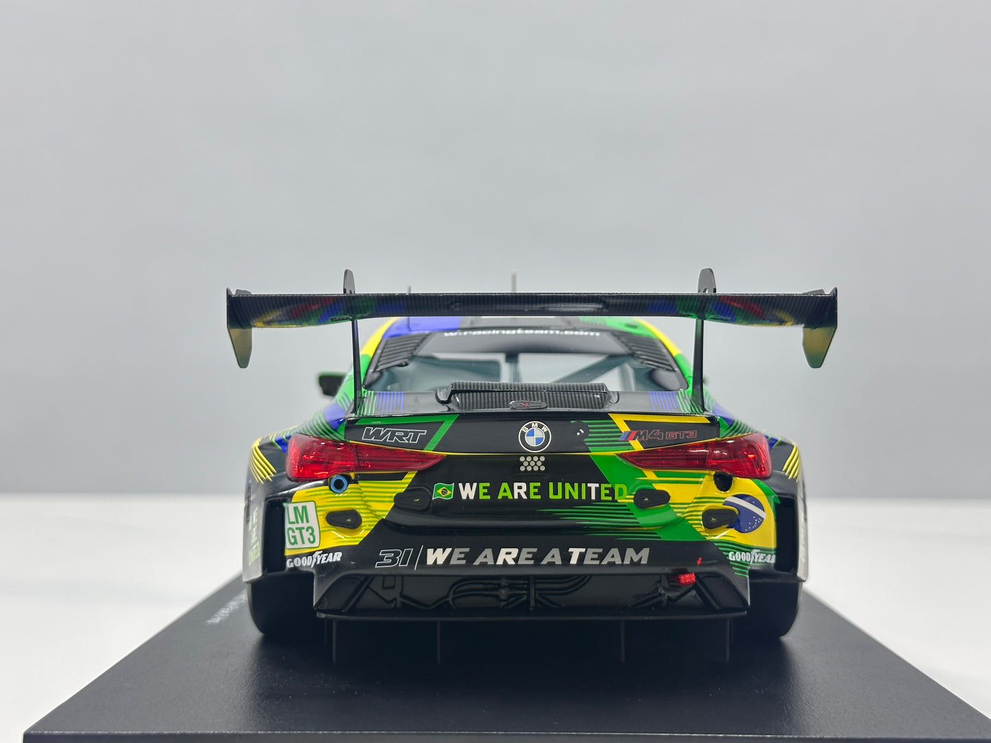 TopSpeed 1/18 BMW M4 GT3 EVO #31 The Bend Team WRT Green Livery TS0713
