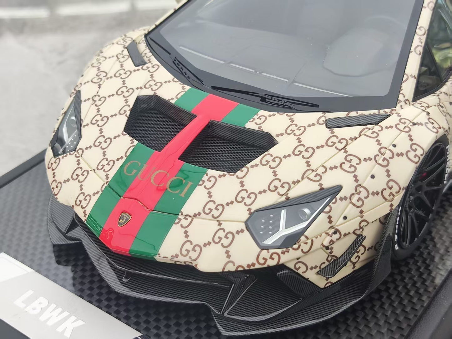 TIMOTHY&PIERRE 1/18 Lamborghini LB 2.0 GUCCI Car Model TP110