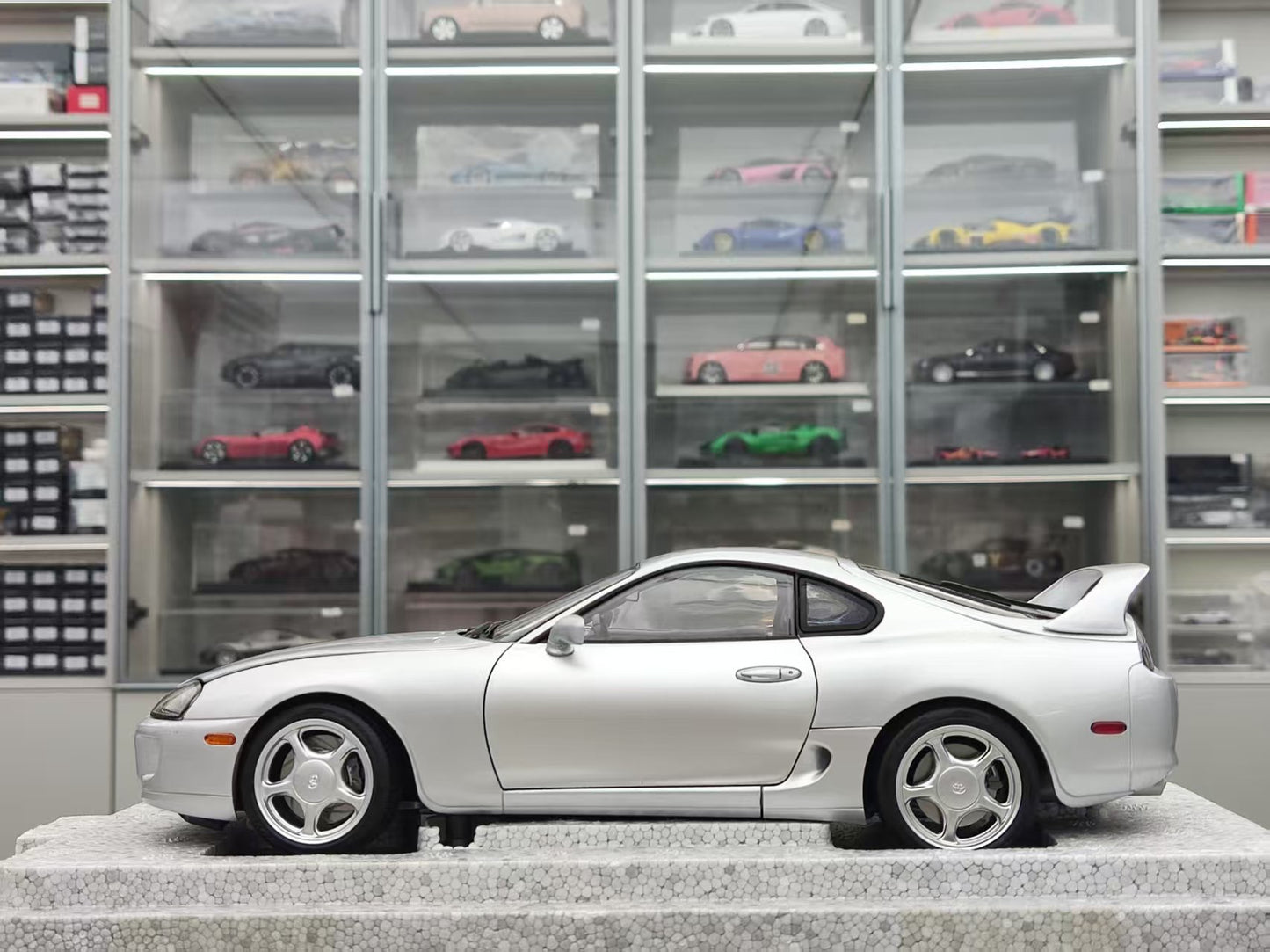 WHELART 1/18 Toyota Supra A80 Left-hand drive, Silver WH009