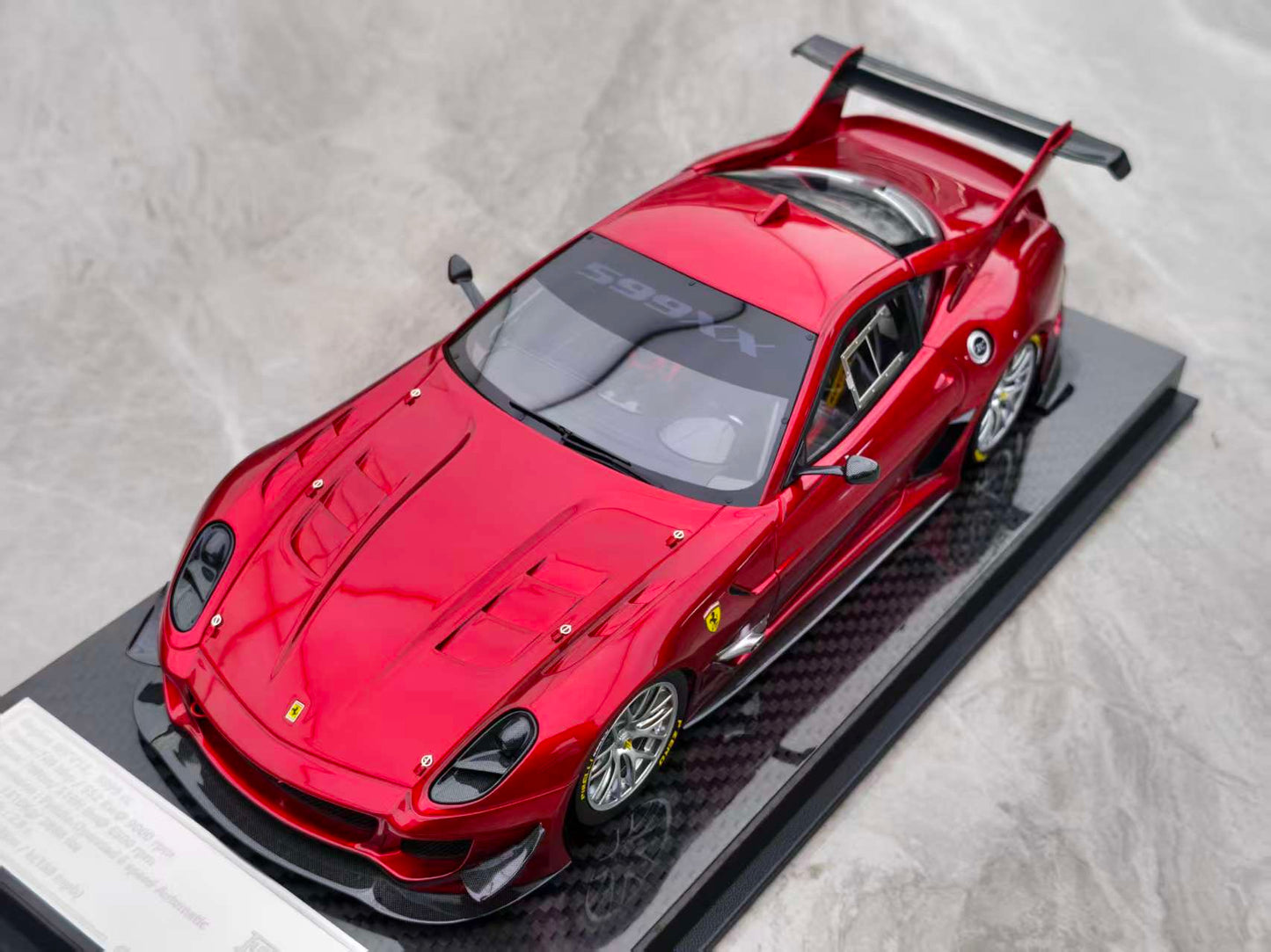 CE 1/18 Ferrari 599xx Evo Red CE003