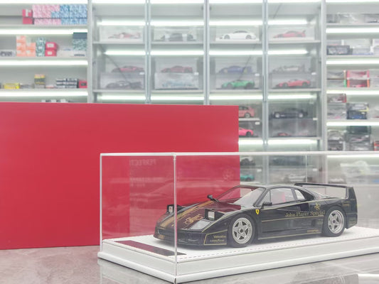 GL 1/18 Ferrari F40 Black JS-GL017