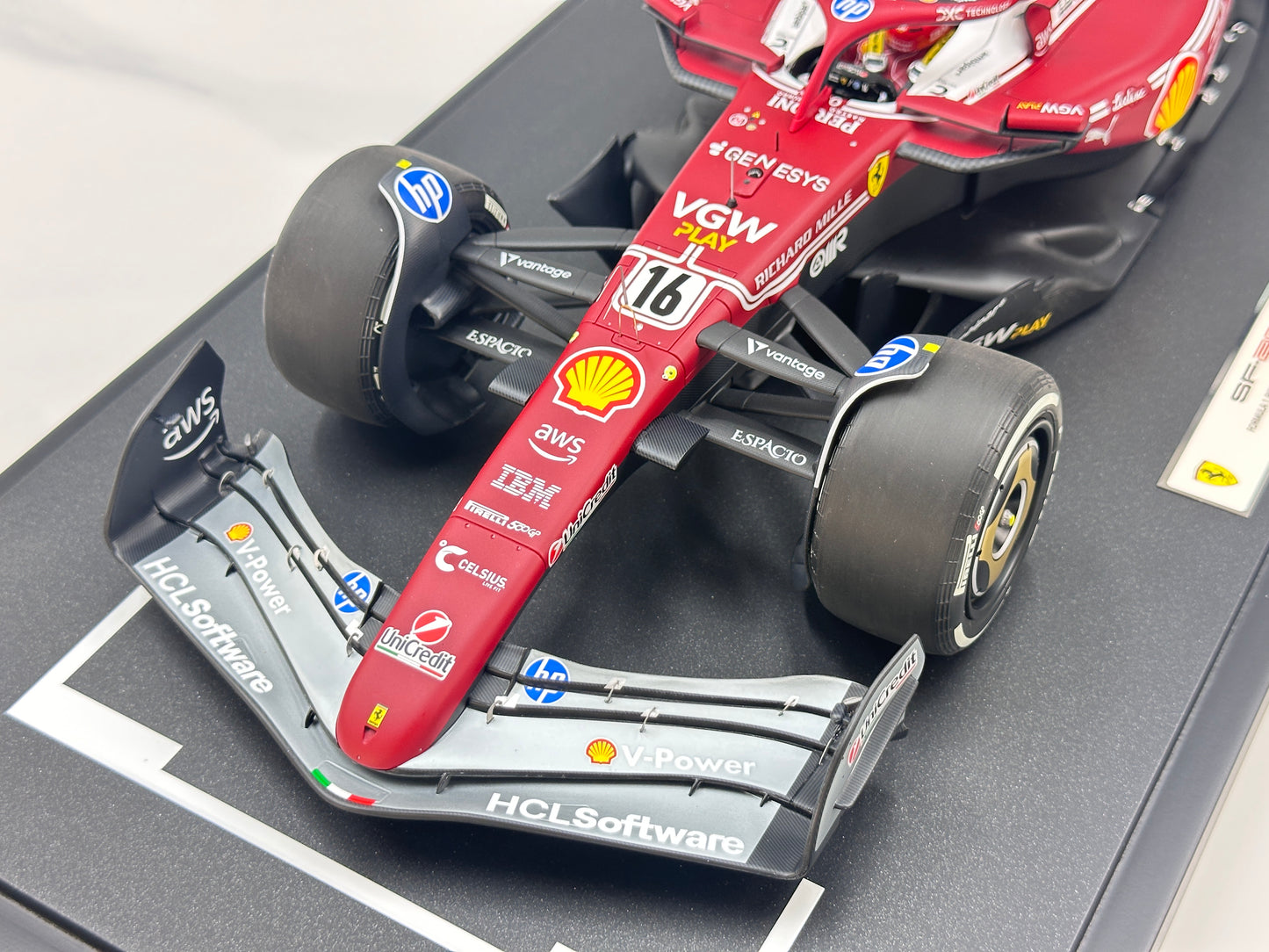 BBR 1/12 Ferrari SF25 Monza Livery – Commemorating the 50th Anniversary of Lauda's World Championship (Red) BBR1227D16