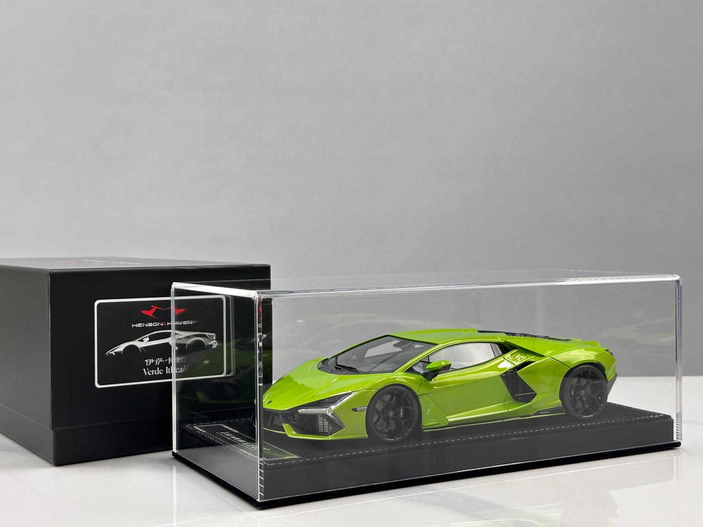 HH Model 1/18 Lamborghini Revuelto Ithaca Green HH615