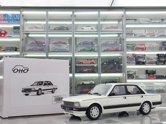 OTTO 1/18 Peugeot 505 V6 BLANC MEIJE 1989 White OT1297