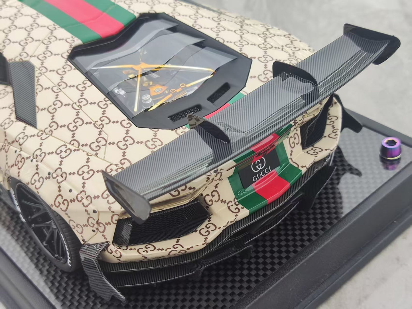 TIMOTHY&PIERRE 1/18 Lamborghini LB 2.0 GUCCI Car Model TP110
