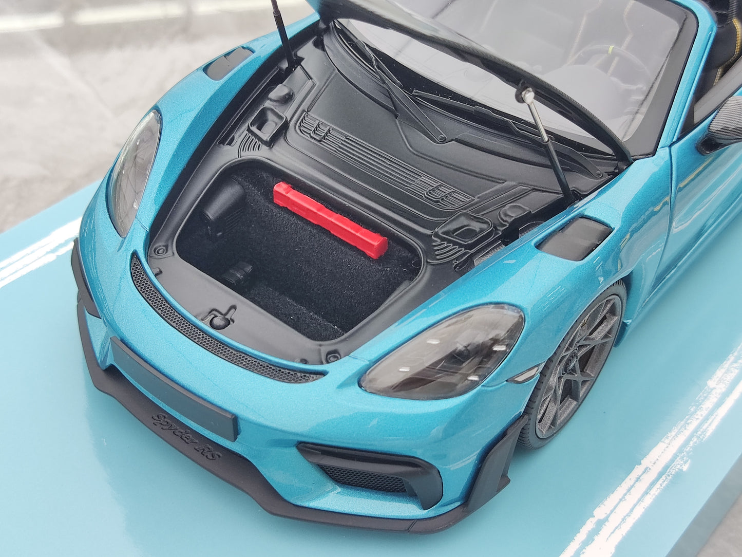 MINICHAMPS 1/18 Porsche 718 SPYDER RS 2024 Ipanema Blue 113063134