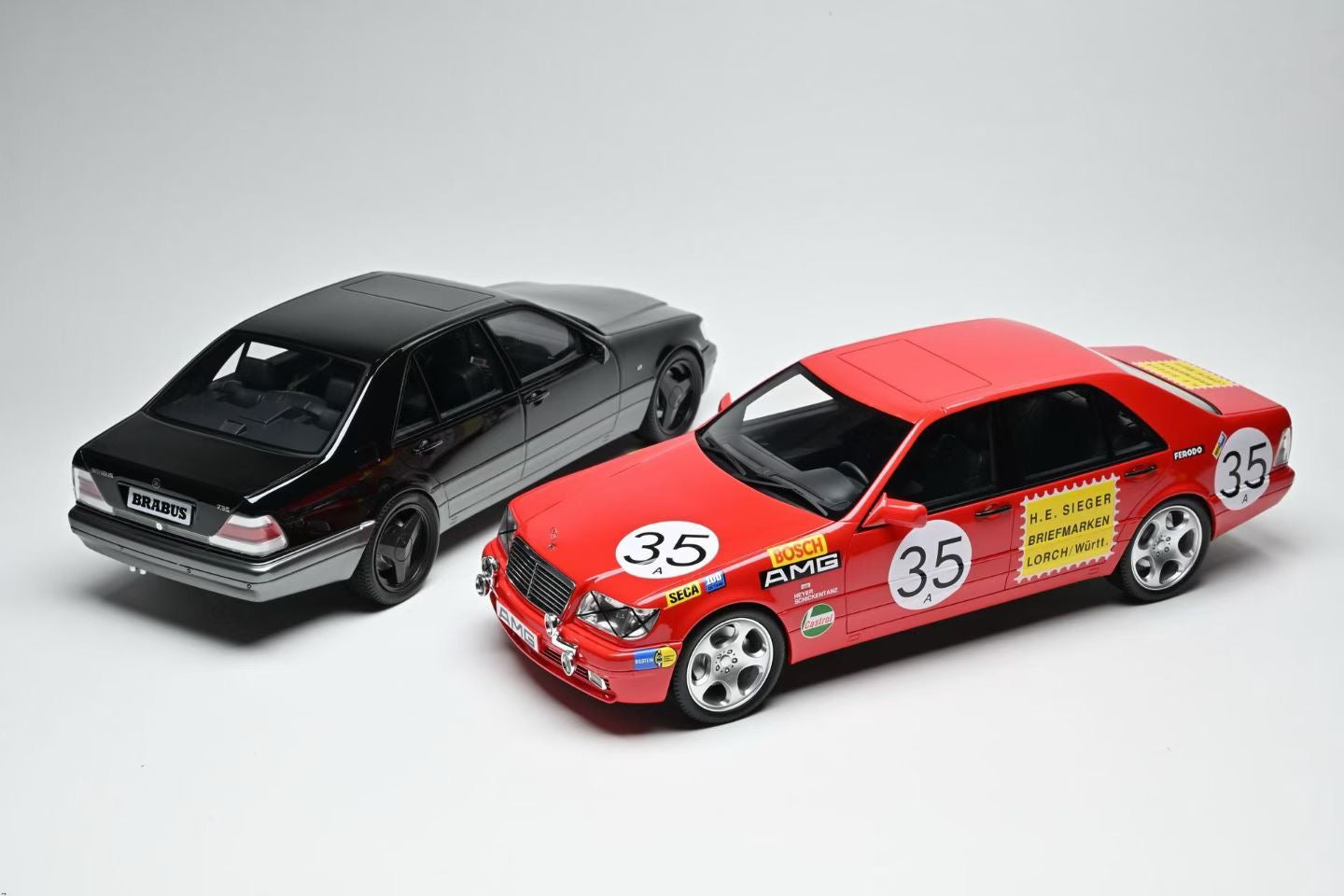 Vehicle Art 1/18 Mercedes-Benz BRABUS W140