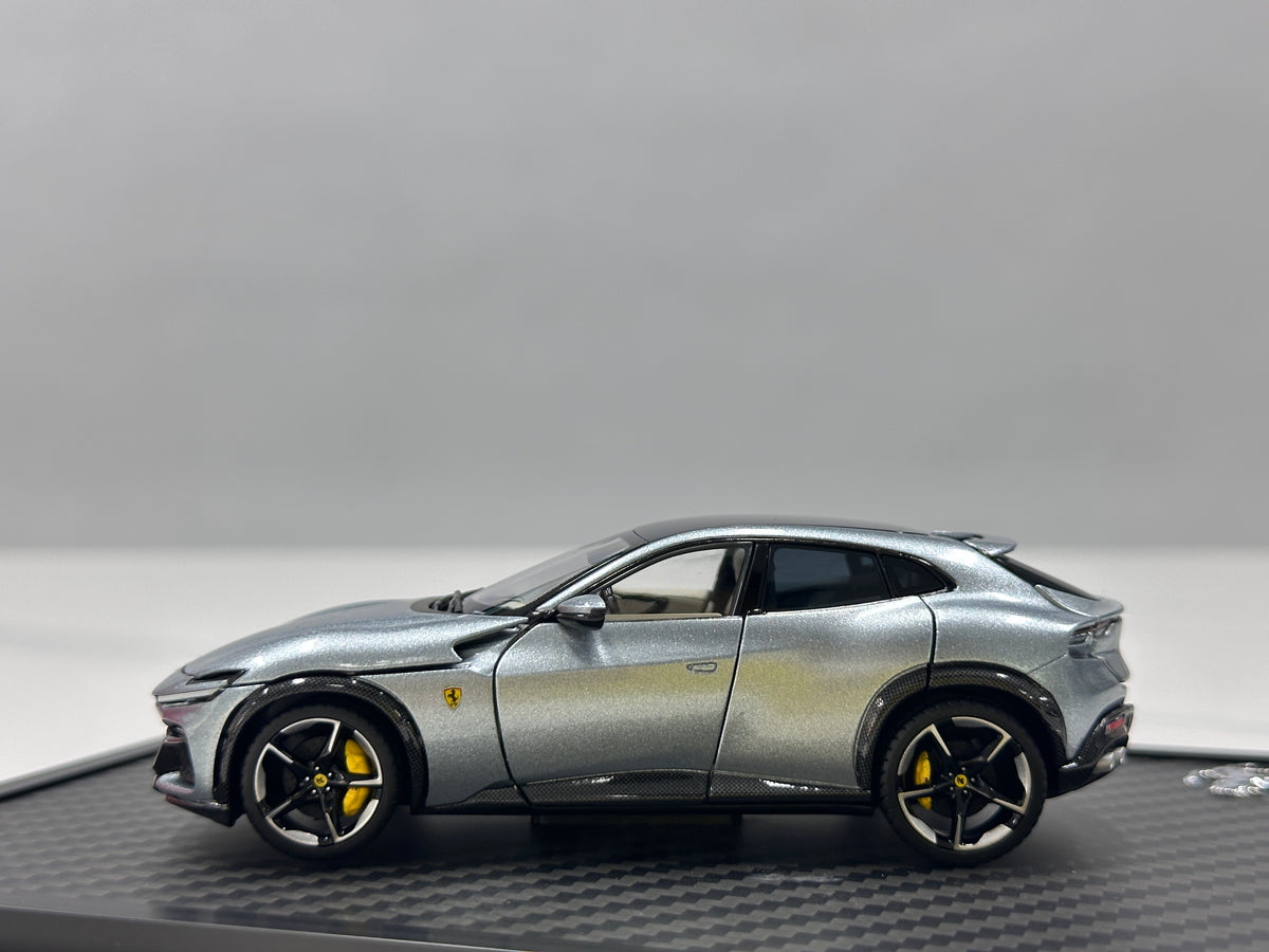 BBR 1/43 Ferrari Purosangue (Panoramic Roof Version) – Titanium Grey – HE43002AST