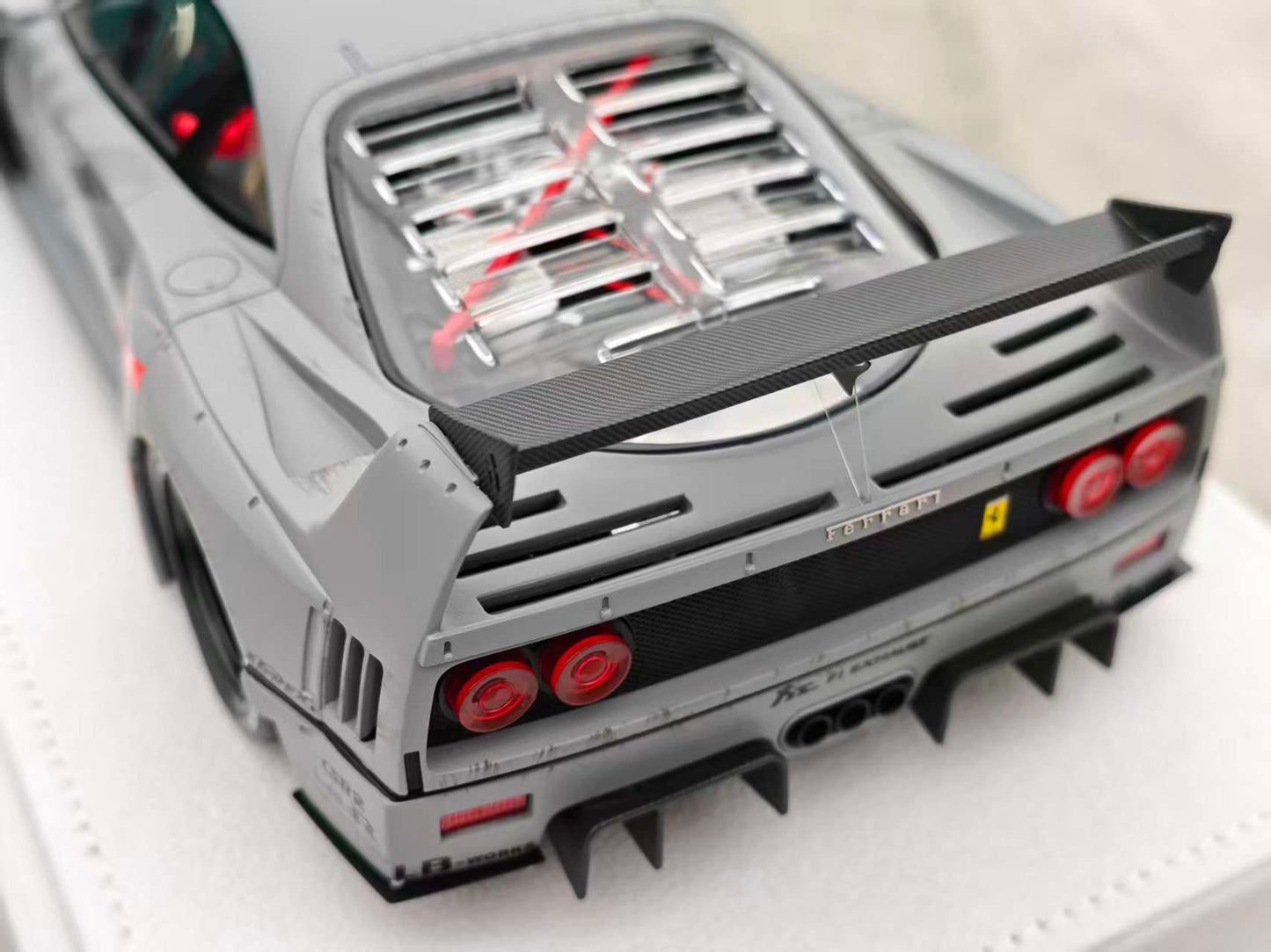 BBA MODEL 1/18 Ferrari F40 Battle Grey BBA030
