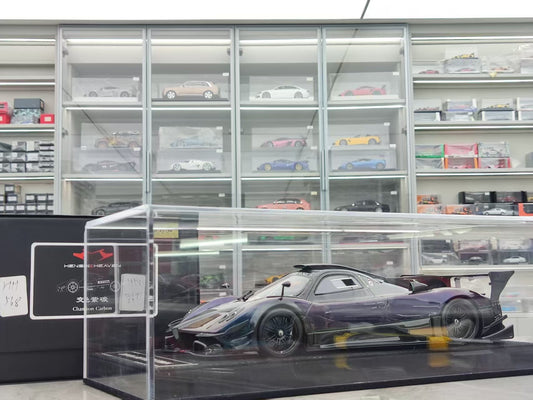 HH Model 1/18 Pagani Zonda R & Evolution Specials Color-Changing Carbon HH568