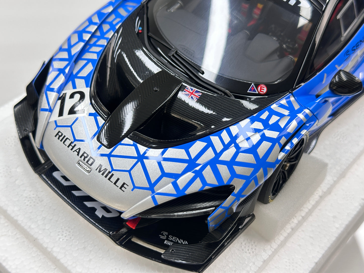 AUTOart 1/18 McLaren Senna GTR Blue #12 81955
