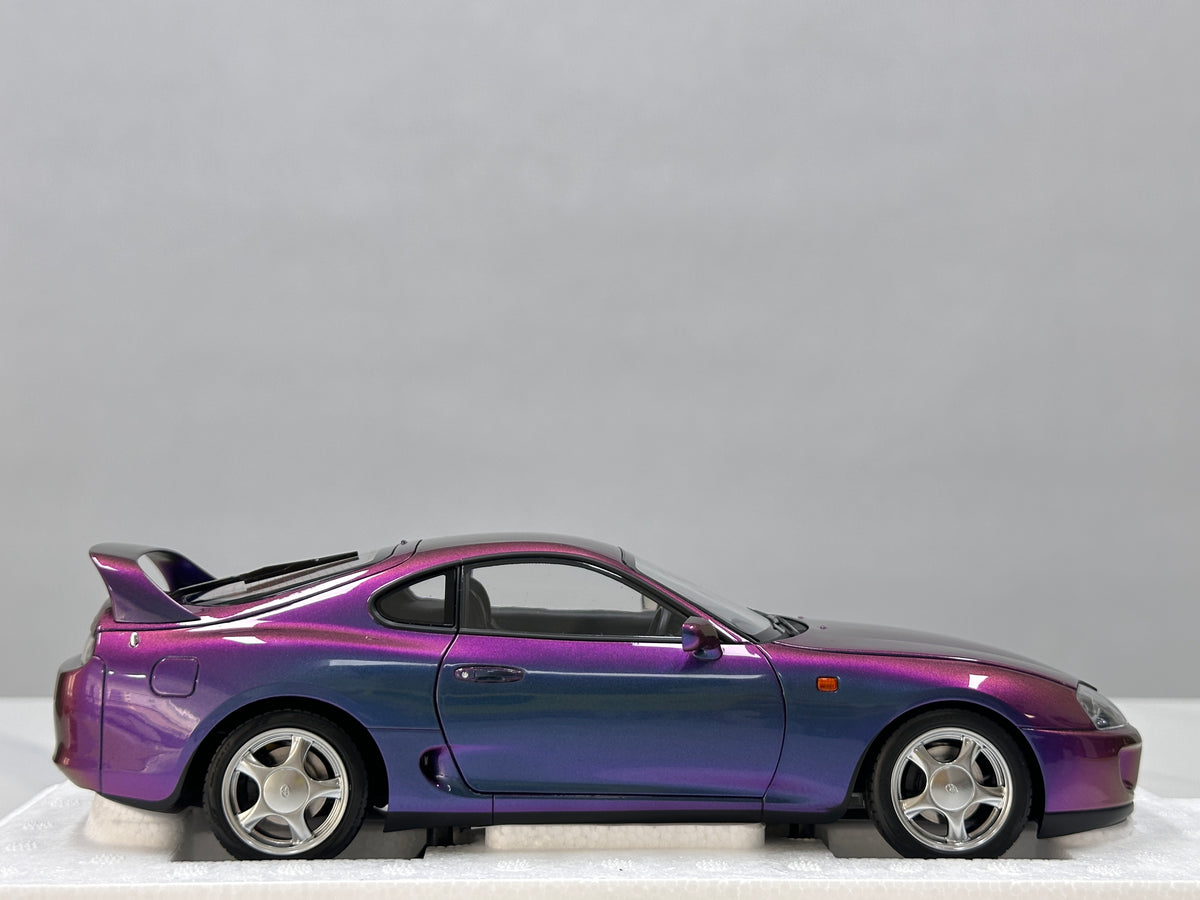 LCD 1/18 Toyota Supra A80 (Legendary "Ox Demon King") Color-Shifting Purple LCD18020-CH