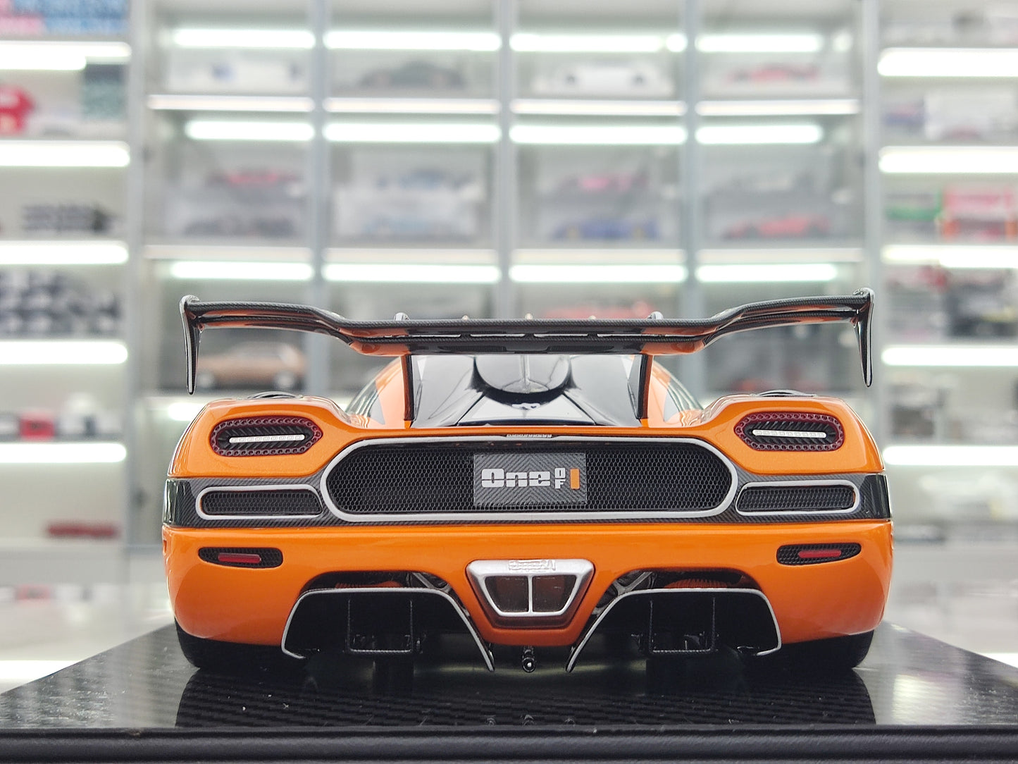FRONTIART 1/18 Koenigsegg Agera RS One of 1 Orange FA061