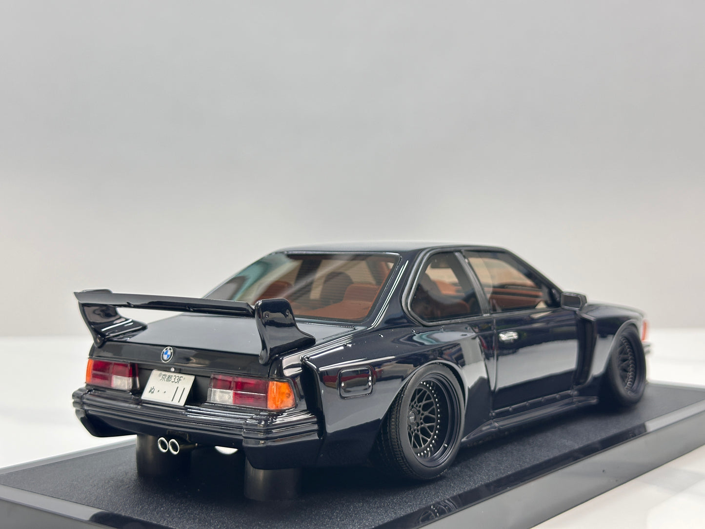 OTTO 1/18 BMW 635 CSi (E24) Widebody by Counter – Metallic Dark Blue (OT1184)