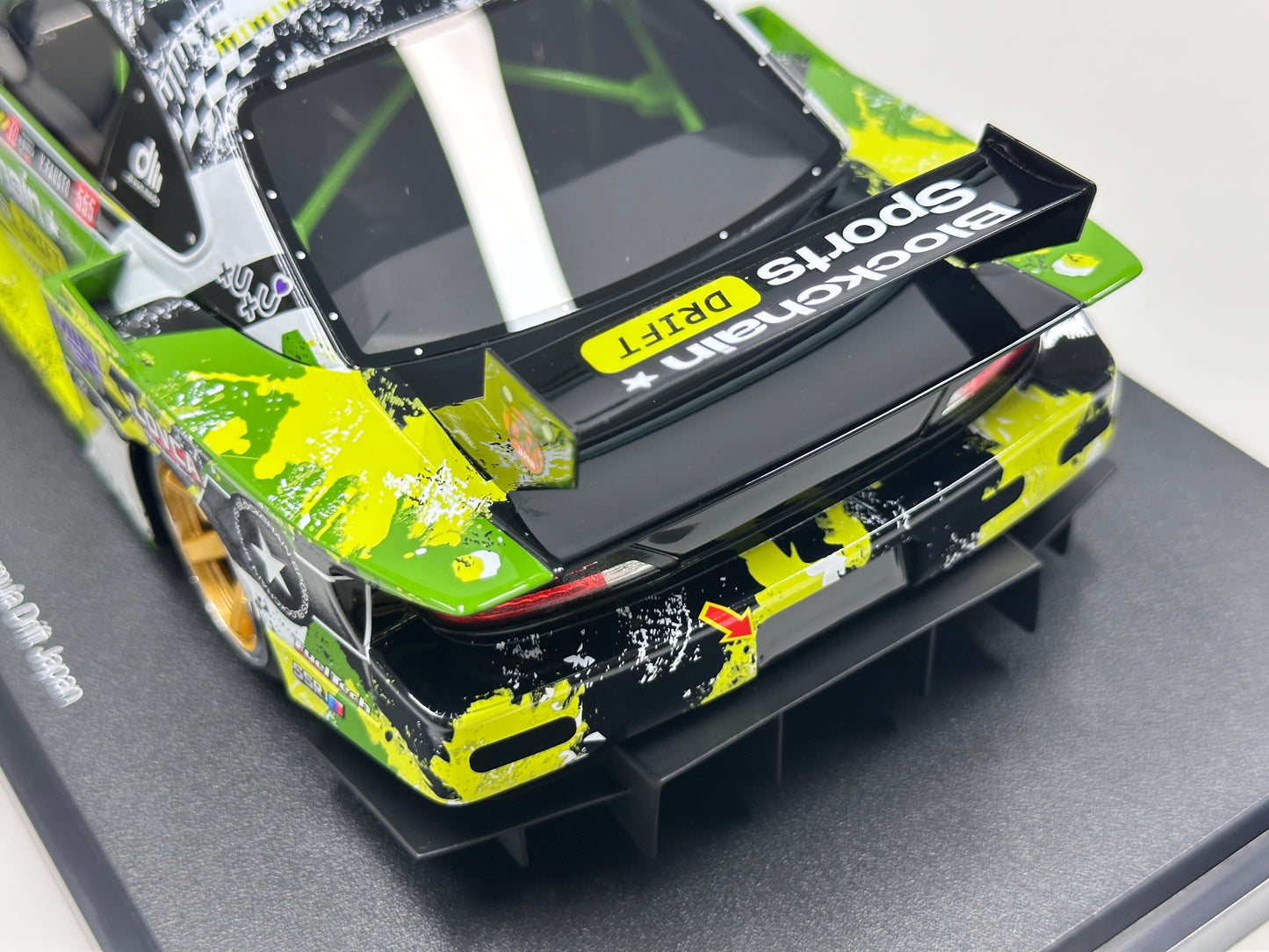 TopSpeed 1/18 Nissan LB-Super Silhouette S15 Silvia (Green Livery) TS0694