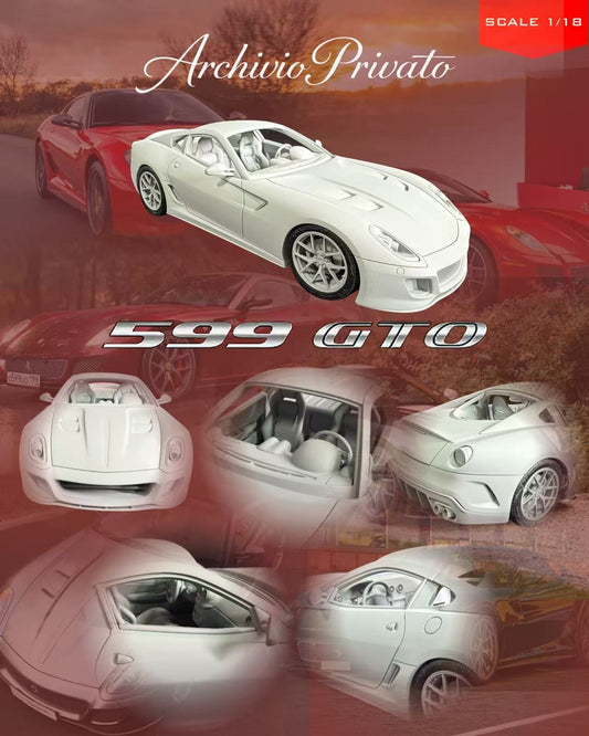 Pre-sale of Archivio Privato's first resin model
1/18 Ferrari 599 GTO
