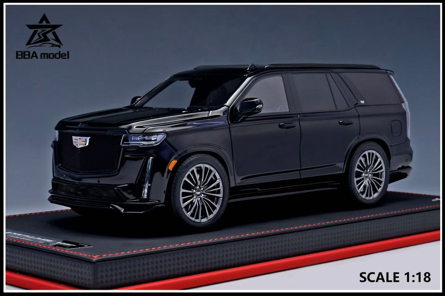 BBA Model 1/18 Cadillac Escalade V Limited Edition Resin Car Model