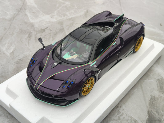 Almost Real 1/18 Pagani Huayra Yazi die-cast model car ornament. 850331001.