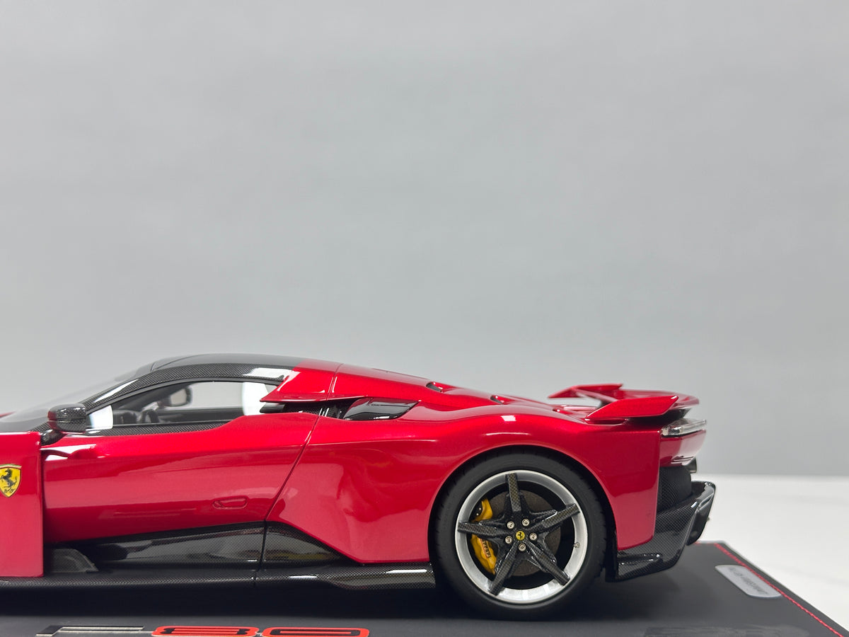 BBR 1/18 Ferrari F80 (The New Prancing Horse Flagship) – Metallic Red (P18253H)