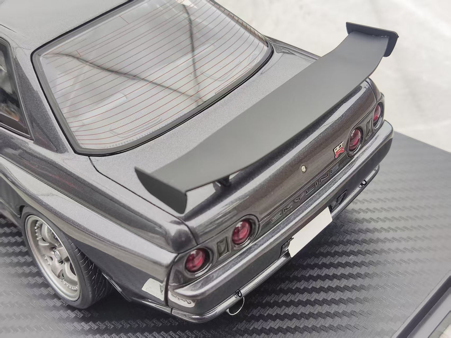 Ignition Model 1/18 Nissan Skyline GT-R (BNR32) Metallic Gunmetal Grey IG3545