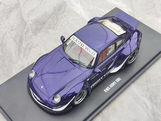 GT Spirit 1/18 Porsche RWB ARMY GIRL Purple GT562